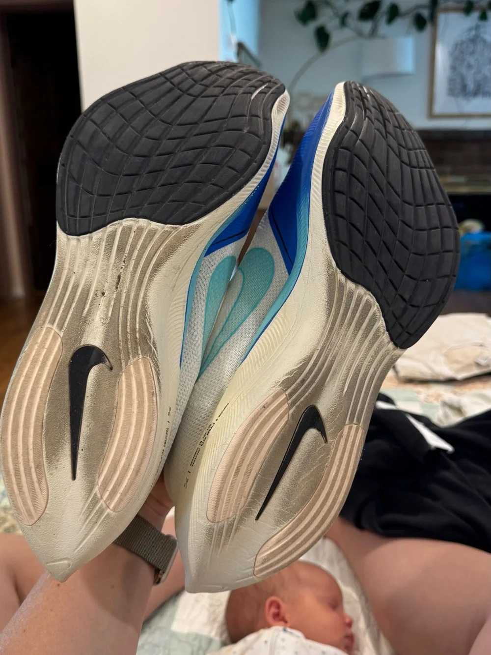 Nike Zoom X vaporfly carbon plate racing running shoe